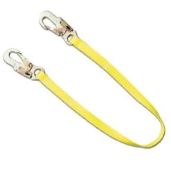 Guardian Fall Protection 01265 6 Ft. Single Leg Non-Shock Absorbing Lanyard W/ HS Snaphook Ends