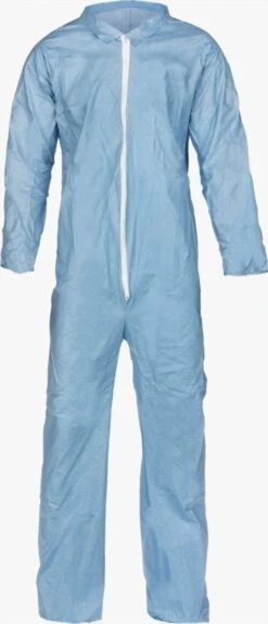 Lakeland 7412B Pyrolon Plus 2 Disposable Coverall With Open Wrists And Ankles, Collar, No Hood Or Boots