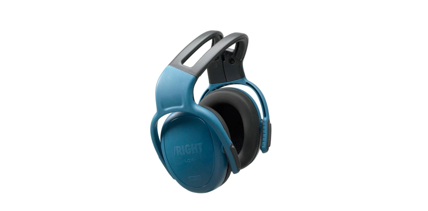 MSA 10087426 Left/RIGHT Medium Attenuation Blue Earmuffs NRR 25 DB 1 MSA 10087426 Left/RIGHT Medium Attenuation Blue Earmuffs NRR 25 DB