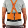 Ergodyne ProFlex 100HV Economy Spandex Hi-Vis Back Support Brace