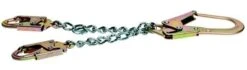 MSA 10108720 Rebar Positioning Chain Assembly, Straight Link, 36CS Swivel Snaphooks, 25"