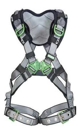 MSA 10194889 V-FIT Harness, Standard, Back D-Ring, Tongue Buckle Leg Straps, Shoulder Padding Standard Size 1 MSA 10194889 V-FIT Harness, Standard, Back D-Ring, Tongue Buckle Leg Straps, Shoulder Padding Standard Size