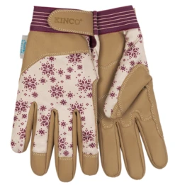 Kinco 2002HKPW Women’s Kincopro Hydroflector Lined Water-Resistant Cream Synthetic With Pull-Strap