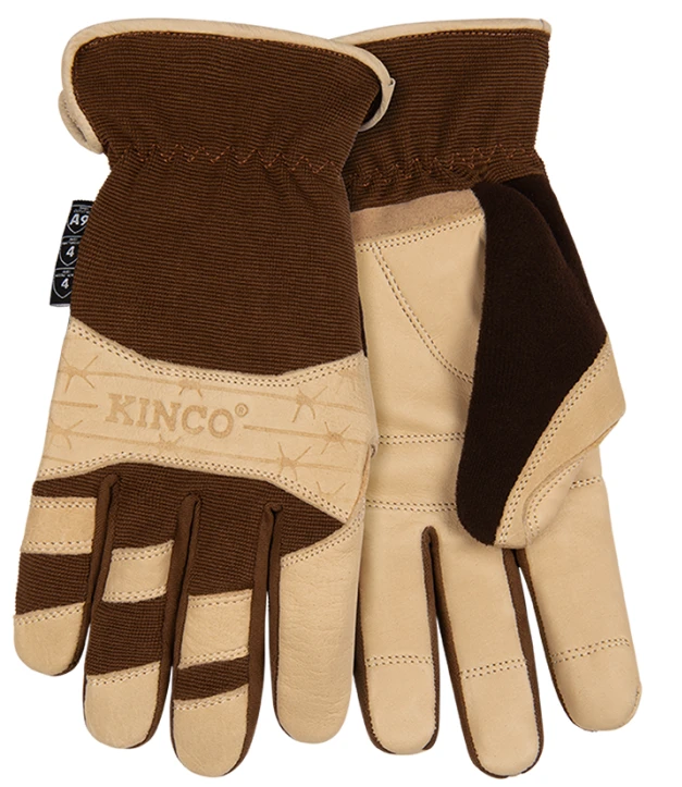 Kinco 2104CR Kincopro Cutflector Defender Premium Grain Buffalo & Synthetic Hybrid With Steel Mesh Palm 1 Kinco 2104CR Kincopro Cutflector Defender Premium Grain Buffalo & Synthetic Hybrid With Steel Mesh Palm