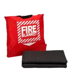 First Aid Only 21-650 62"x84" Wool Fire Blanket In Hanging Pouch