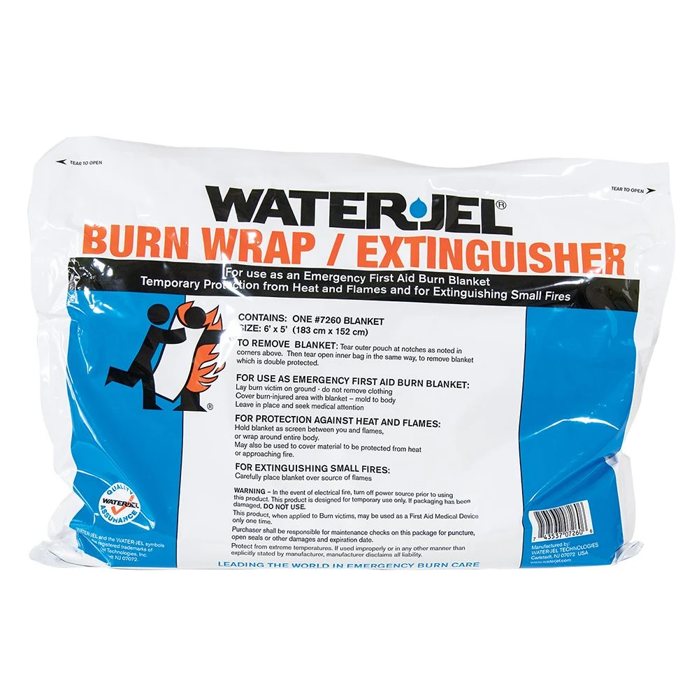 Hart Health 2979 Water-Jel Fire Blanket, 6' X 5' In Pouch 1 Hart Health 2979 Water-Jel Fire Blanket, 6' X 5' In Pouch