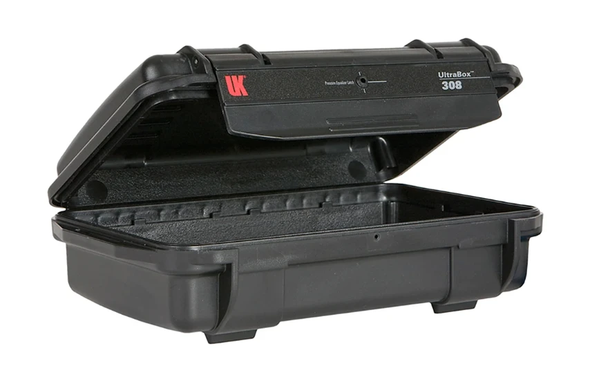 Underwater Kinetics 308 Black ABS Small Hard Case UltraBox (7.9" X 4.7" X 2.6" ID) 1 Underwater Kinetics 308 Black ABS Small Hard Case UltraBox (7.9" X 4.7" X 2.6" ID)