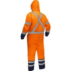 Bisley By PIP 344M6453X ANSI Type R Class 3 Extreme Cold Coverall With X-Back -Personal Protective Equipment Store 344m6453x ornv ombh