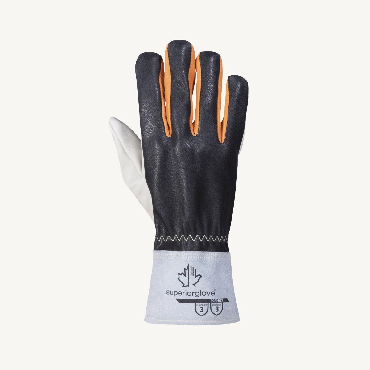 Superior 398HG2 Endura Hybrid Leather Glove 2" Cuff 1 Superior 398HG2 Endura Hybrid Leather Glove 2" Cuff