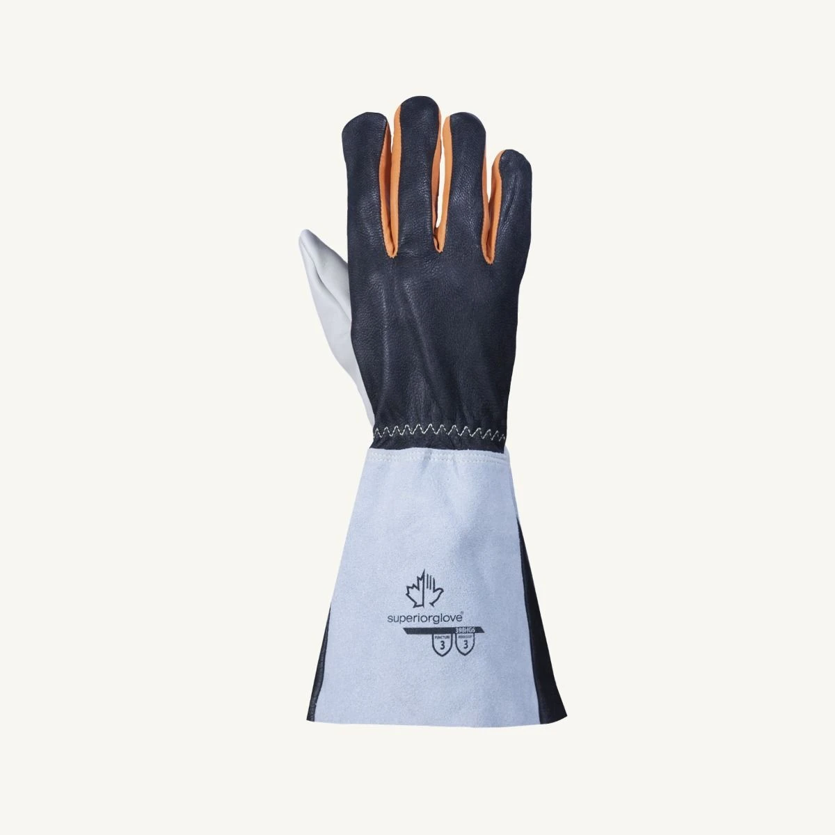 Superior 398HG6 Endura Hybrid Leather Glove With 6" Cuff 1 Superior 398HG6 Endura Hybrid Leather Glove With 6" Cuff