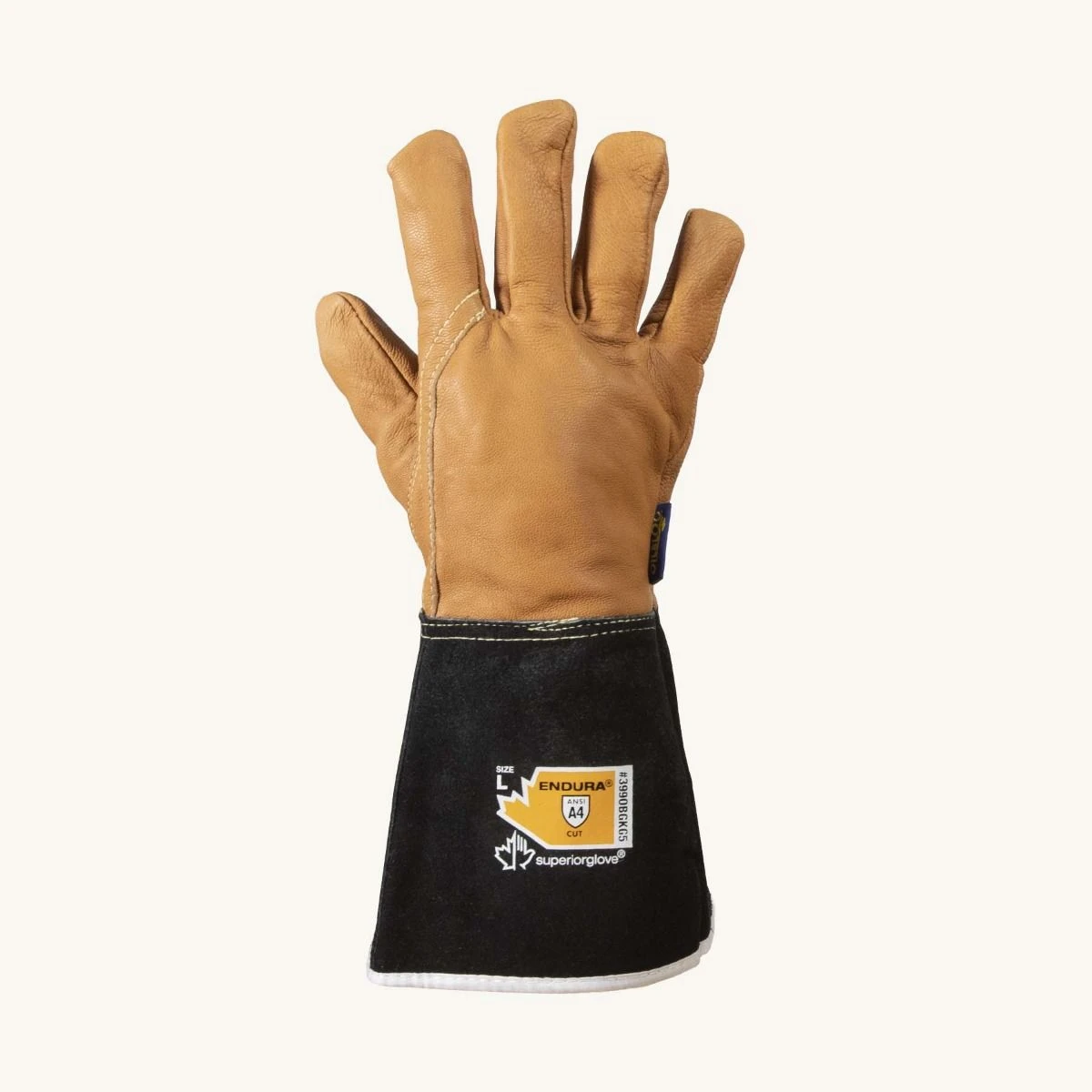 Superior 399OBGKG5 Endura Extended Gauntlet Metal Fabrication Driver Gloves With Water And Oil Resistance 1 Superior 399OBGKG5 Endura Extended Gauntlet Metal Fabrication Driver Gloves With Water And Oil Resistance