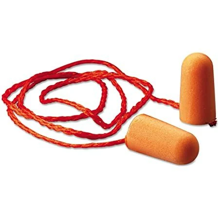 3M 1110 Orange Corded Foam Earplugs 500 Pair Box 1 3M 1110 Orange Corded Foam Earplugs 500 Pair Box