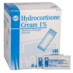 Hart Health 5398 Hydrocortisone Cream 1%, 0.9 Gm, 144 Per Box