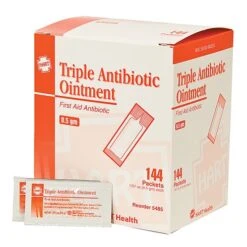 Hart Health 5485 Tribiotic, HART, Triple Antibiotic Ointment, 0.5 Gm Packets, 144/box