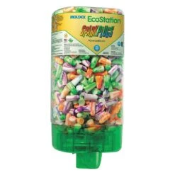 Moldex 6703 EcoStation With Sparkplugs Uncorded Disposable Foam Earplugs Starter Pack NRR 33 DB