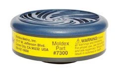 Moldex 7300 Organic Vapor/Acid Gas Cartridges For 7000/7800 Series Respirators