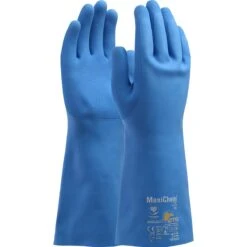PIP 76-733 MaxiChem Cut Latex Blend Coated Glove With HPPE Liner And Non-Slip Grip On Palm & Fingers
