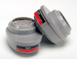 MSA 815362 Organic Vapor (GMA) Cartridges With P100 Filter For MSA Half-Masks And Full-Facepiece Respirators