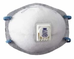 3M Particulate Respirator 8577, P95, With Nuisance Level Organic Vapor Relief (Box Of 10)