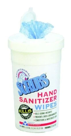 Scrubs 90985 Hand Sanitizer Wipes (85/Bucket)