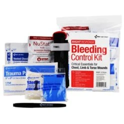 FAO 91137 Critical Essentials Bleeding Control Kit For Limb, Chest And Torso Wounds