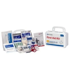 First Aid Only 91322 10 Person ANSI 2021 Class A Plastic First Aid Kit