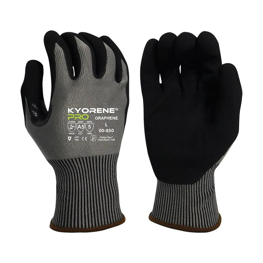 Armor Guys 00-850 Kyorene Pro A5 Cut Rated Glove With Microfoam Nitrile Palm 1 Armor Guys 00-850 Kyorene Pro A5 Cut Rated Glove With Microfoam Nitrile Palm