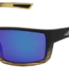 Bullhead Safety BH2679PFT Blue Mirror Performance Fog Technology Polarized Lens, Tortoise/Black Frame Safety Glasses
