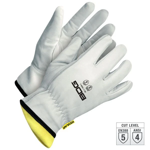 Bob Dale 20-9-1600 Thinsulate Lined Cut Resistant Goatskin Driver Gloves 1 Bob Dale 20-9-1600 Thinsulate Lined Cut Resistant Goatskin Driver Gloves