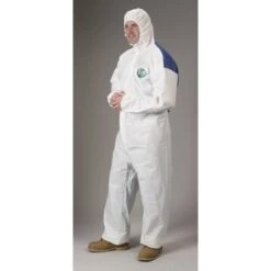 Lakeland COL428 MicroMax NS CoolSuit Disposable Coverall With Hood, Elastic Wrists And Ankles