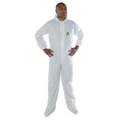 Cordova MP400 Defender II Microporous Coveralls With Hood Wrist And Boots