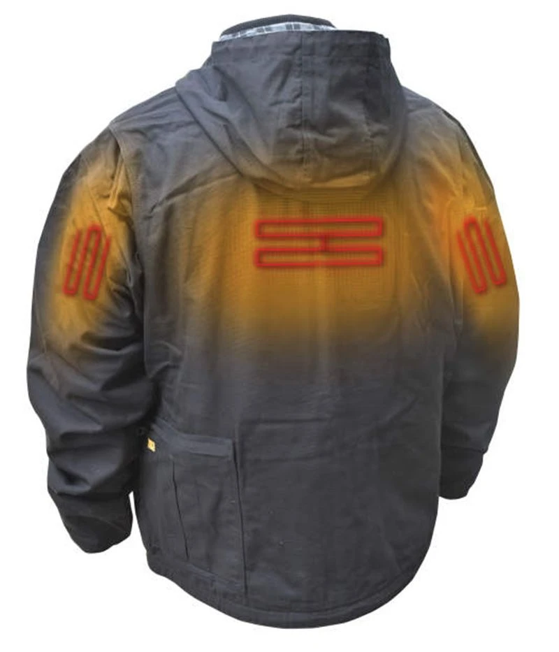 DEWALT DCHJ076ABD1 Men's Heated Heavy Duty Work Coat 3 DEWALT DCHJ076ABD1 Men's Heated Heavy Duty Work Coat - Image 3