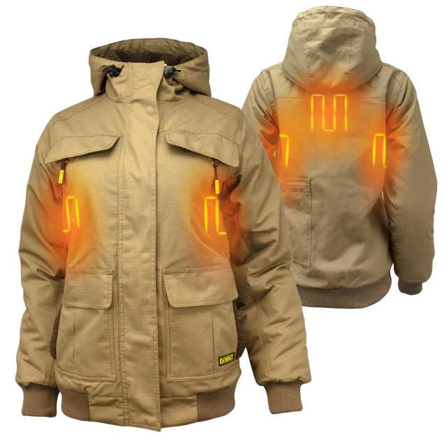 DEWALT DCHJ092 Women's Heavy Duty Ripstop Heated Jacket Kitted 2 DEWALT DCHJ092 Women's Heavy Duty Ripstop Heated Jacket Kitted - Image 2