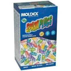 Moldex 6604 Sparkplugs Disposable Earplugs