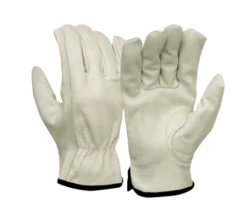Pyramex GL2004K Select Cowhide Grain Leather Driver Gloves (Dozen)