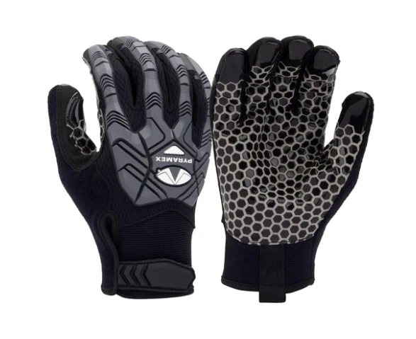 Pyramex GL203HT Impact Utility Synthetic Leather Silicone Palm Glove (Dozen) 1 Pyramex GL203HT Impact Utility Synthetic Leather Silicone Palm Glove (Dozen)