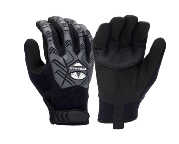 Pyramex GL204HT Impact Utility Synthetic Leather PVC Palm Patch Glove (Dozen) 1 Pyramex GL204HT Impact Utility Synthetic Leather PVC Palm Patch Glove (Dozen)