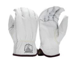 Pyramex GL3003CK Premium Goatskin Leather Driver Para-Aramid A7 Cut Gloves (Dozen)