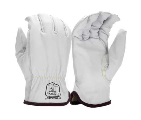 Pyramex GL3003CK Premium Goatskin Leather Driver Para-Aramid A7 Cut Gloves (Dozen) 1 Pyramex GL3003CK Premium Goatskin Leather Driver Para-Aramid A7 Cut Gloves (Dozen)