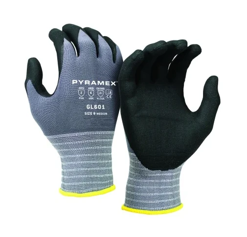 Pyramex GL601 Micro-Foam Nitrile Coated Glove (Dozen) 1 Pyramex GL601 Micro-Foam Nitrile Coated Glove (Dozen)