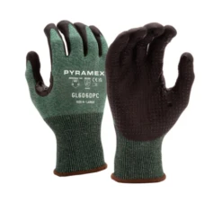 Pyramex GL606DPC Micro-Foam Nitrile Dotted A3 Cut Gloves (Dozen)
