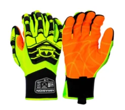 Pyramex GL806HT - Synthetic Leather PVC Palm Level 2 Impact Gloves (Dozen)