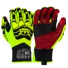 Pyramex GL807HT Synthetic Leather Silicone Palm Level 2 Impact (Dozen)