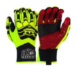 Pyramex GL807HT Synthetic Leather Silicone Palm Level 2 Impact (Dozen)