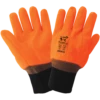 Global 880KW FrogWear Hi Vis Winter Double Coated PVC Chemical Gloves