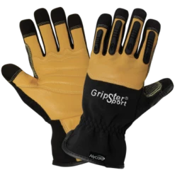 Global Glove AC2008SC Gripster Sport A9 Cut And Needle Resistant Leather Gloves