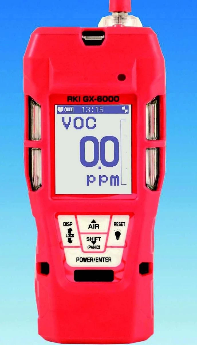 RKI 72-6ABXC 4 Gas Monitor With PID / Li Ion Pack And Charger 1 RKI 72-6ABXC 4 Gas Monitor With PID / Li Ion Pack And Charger