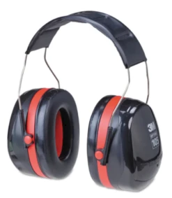 3M PELTOR H10A Optime 105 Over-the-Head Earmuffs NRR 30 DB