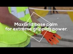 MCR PD4900 Predator HiVis A9 Cut Rated Grip Impact