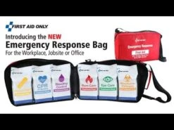 First Aid Only 91170 Emergency Response Bag 5 First Aid Only 91170 Emergency Response Bag -Personal Protective Equipment Store hqdefault 1 9